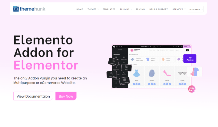 2024 年のベスト Elementor アドオン プラグイン (無料およびプレミアム) 20 1 Elemento Addons