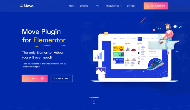 2024 年のベスト Elementor アドオン プラグイン (無料およびプレミアム) 26 件 Move Addons