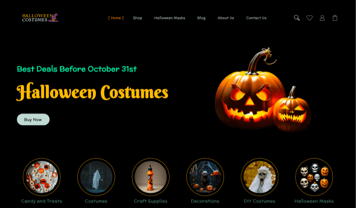 I 5 migliori temi WordPress per Halloween 1 Halloween WordPress Theme