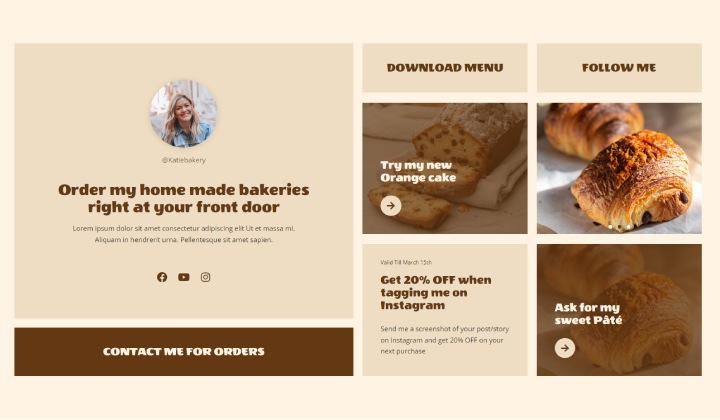 WordPress 用のベストベーカリー Web サイト テンプレート 9 個 7 Astra Local Bakery