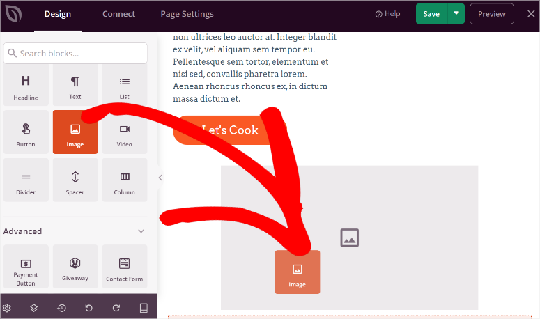 Seedprod-drag-and-drop-image-block - IsItWP - 免費 WordPress 主題偵測器 seedprod drag and drop image block