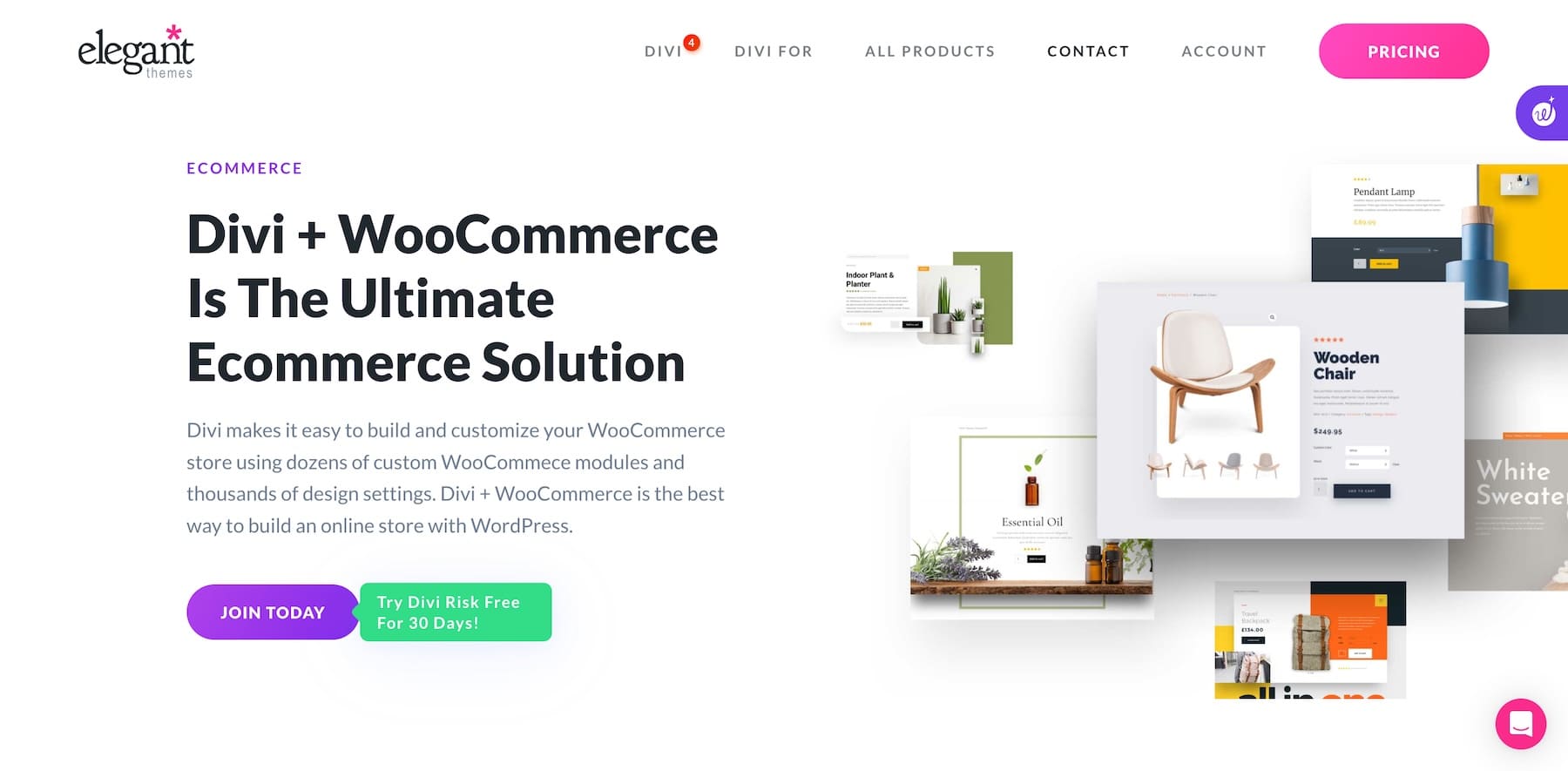 divi woocommerce oluşturucu