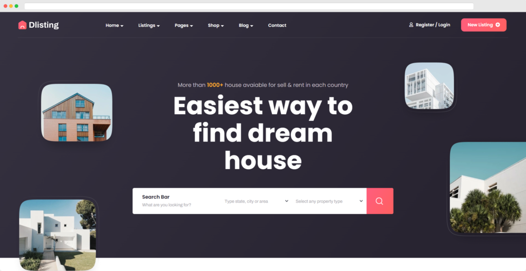 Mencantumkan Tema WordPress untuk Real Estat