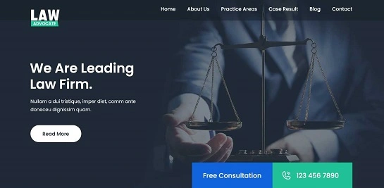 律師 WordPress 主題