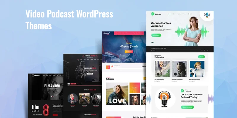 Tema WordPress Podcast Video