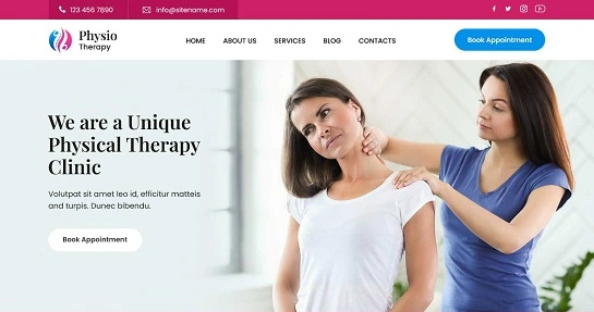 Thème WordPress pour clinique de thérapie