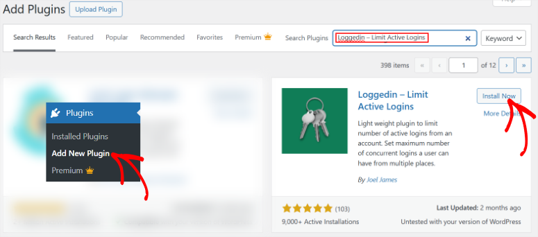 登录安装 - IsItWP - 免费 WordPress 主题检测器 loggedin installation