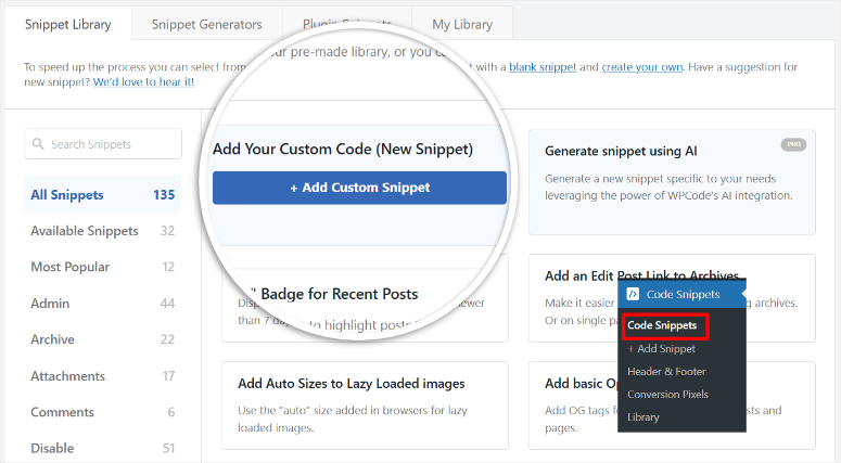 wpcode-code-snippet-templates - IsItWP - 免费 WordPress 主题检测器 wpcode code snippet templates