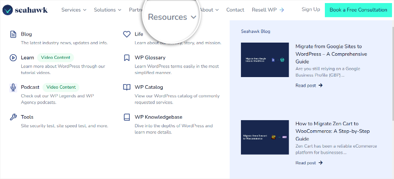 seahawk-media-resources - IsItWP - Détecteur de thème WordPress gratuit seahawk media resources