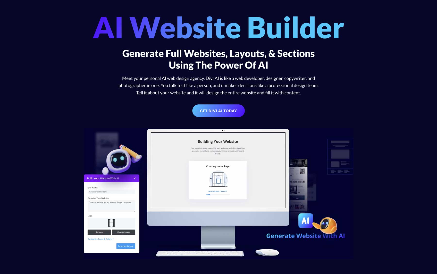 Divi AI-Website-Builder