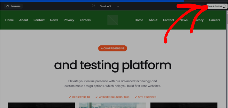 bluehost-save-continue-ai-site - IsItWP - Detector de temas gratuito de WordPress bluehost save continue ai site