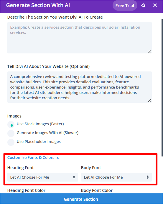 divi-regenerate-theme-section - IsItWP - Detector gratuito de temas de WordPress divi regenerate theme section