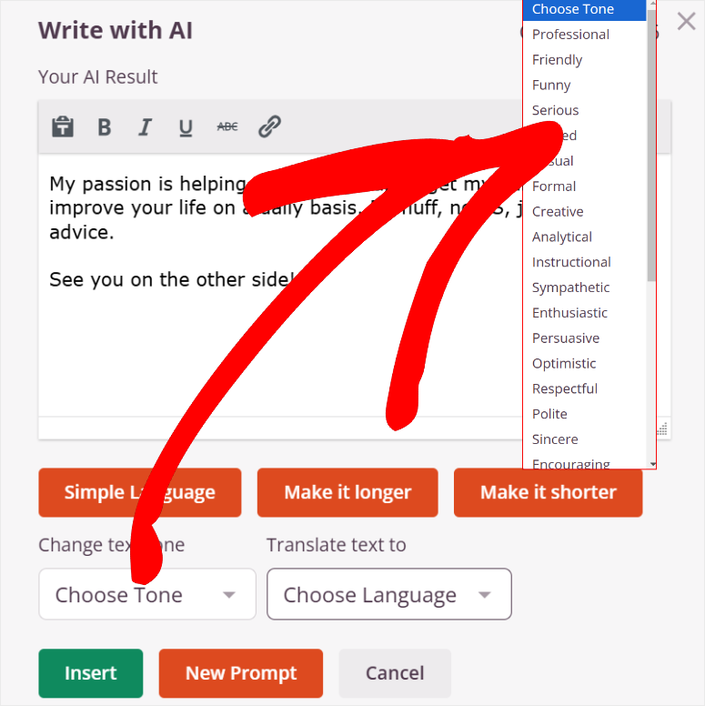 seedprod-customize-ai-tone - IsItWP - Detector de temas de WordPress gratuito seedprod customize ai tone