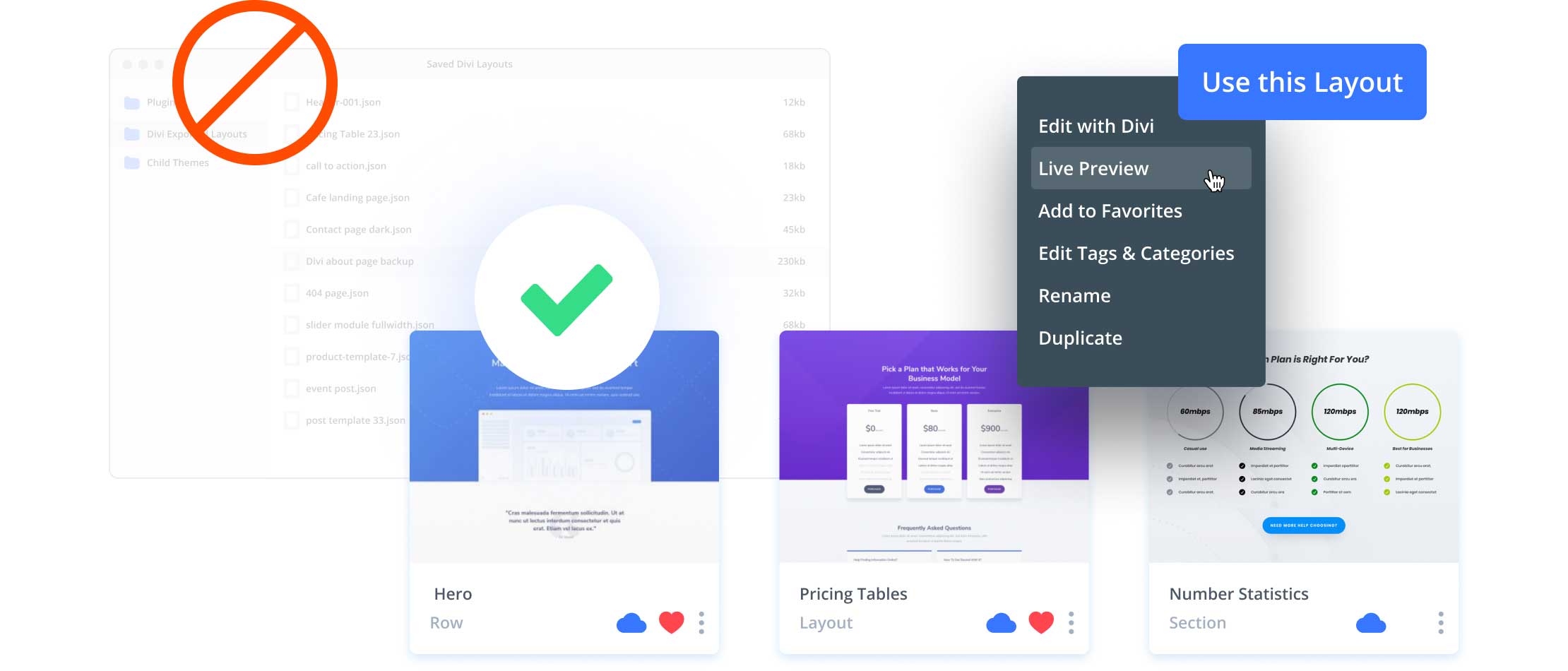 Divi Cloud-Speicher