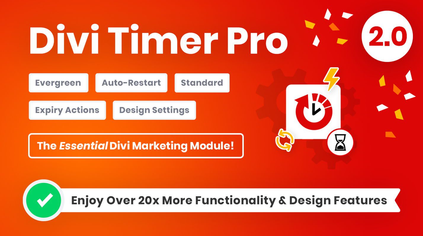 Divi Timer Pro