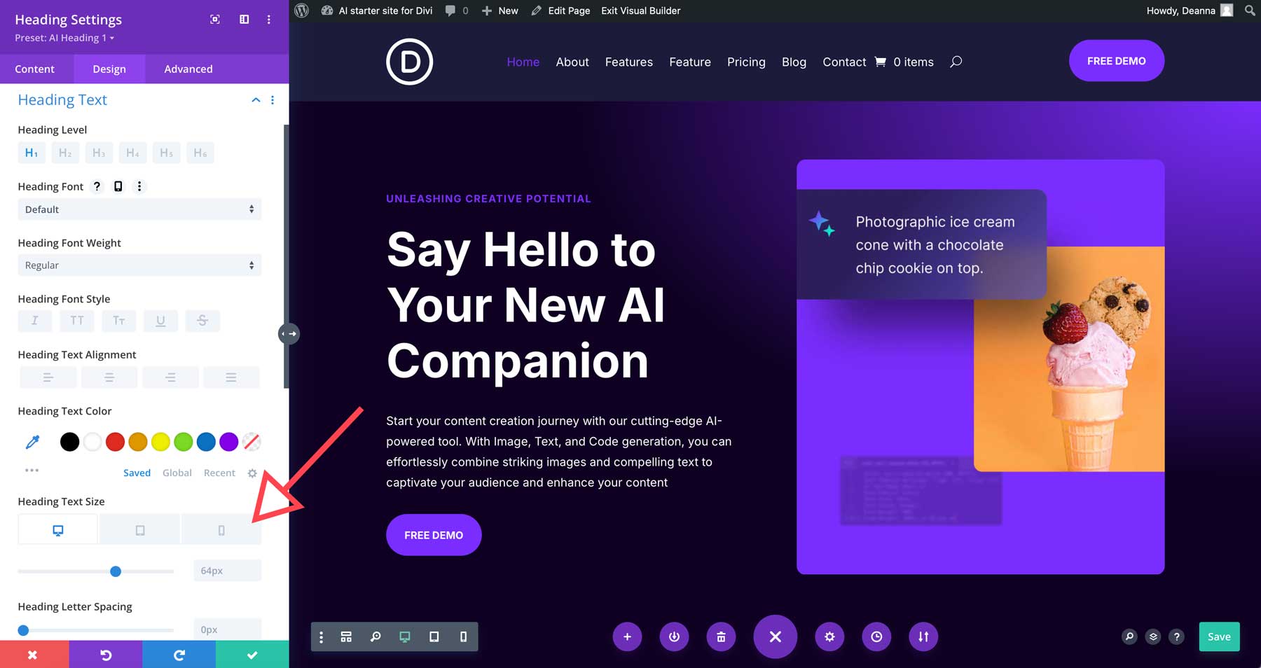 Controles responsivos a nivel de módulo Divi