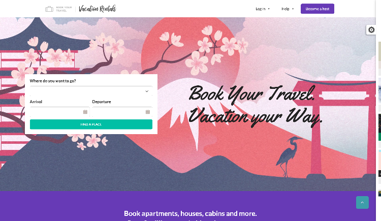 Buchen Sie Ihr Reise-WordPress-Theme.