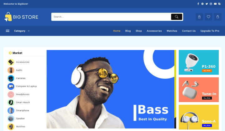Los 12 mejores temas de WordPress para sitios web de miel y apicultura 4 bigstore 2