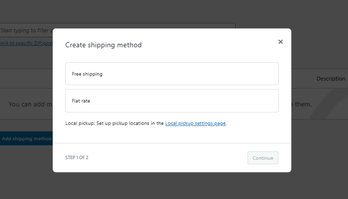 WooCommerce Vergi Oranları ve Nakliye Bölgelerini Doğru Şekilde Ayarlama 14 shipping method