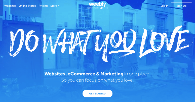 Weebly - IsItWP - 無料の WordPress テーマ検出ツール Weebly