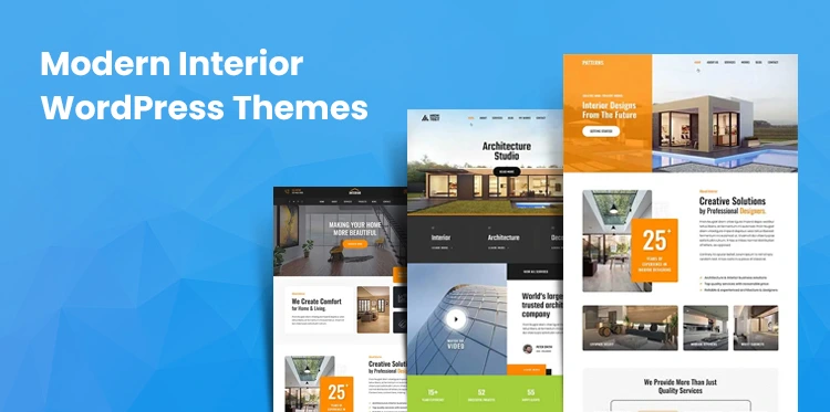 Thèmes WordPress pour studio de design d'intérieur moderne