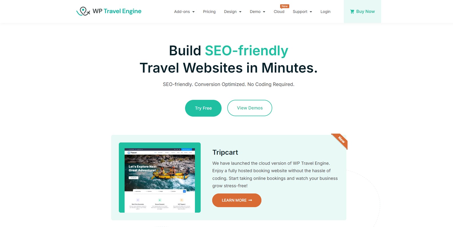 Grafica di WP Travel Engine, una versatile soluzione di prenotazione di viaggi con plugin WordPress con un generatore di itinerari facile da usare.