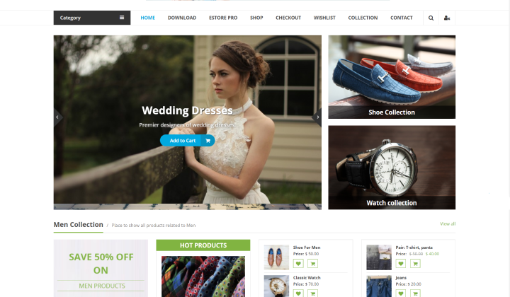 8 leichte WooCommerce-Themes für schnellere Ladezeiten 7 eStore-blog-image-1