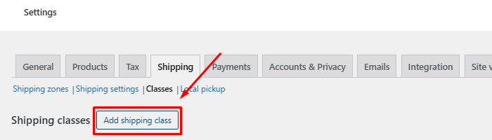 如何在 WooCommerce 6 上为产品添加免费送货 Add shipping class