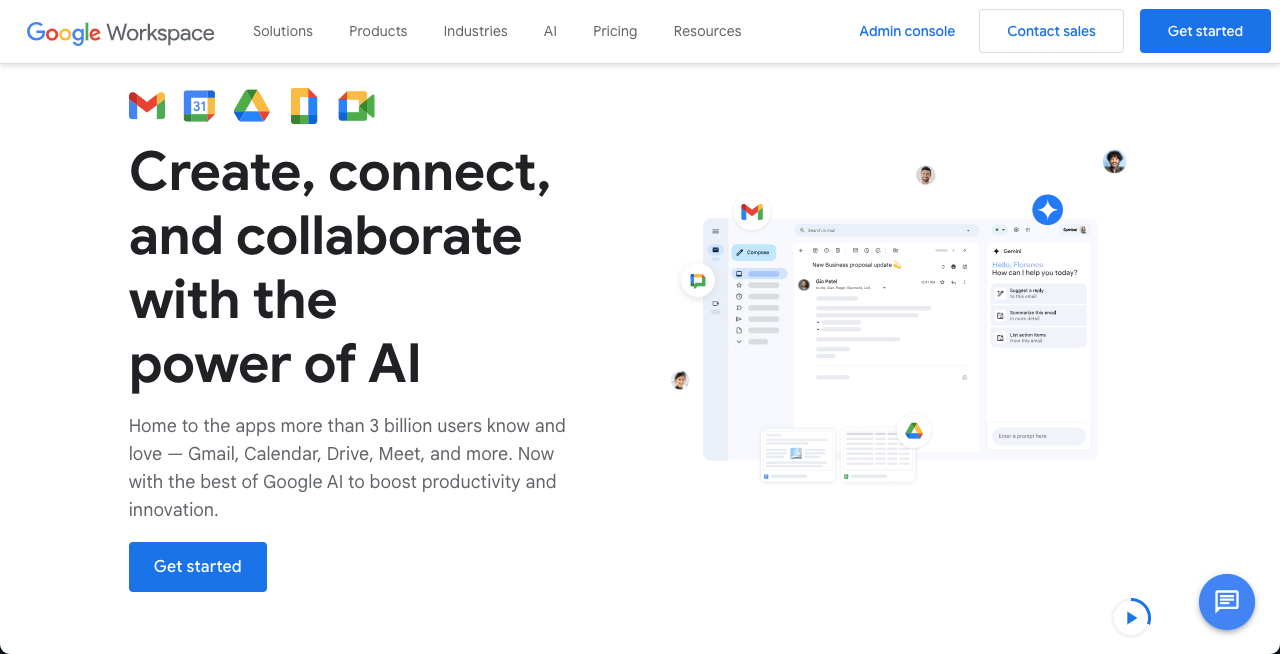 생산성을 위한 Google Workspace