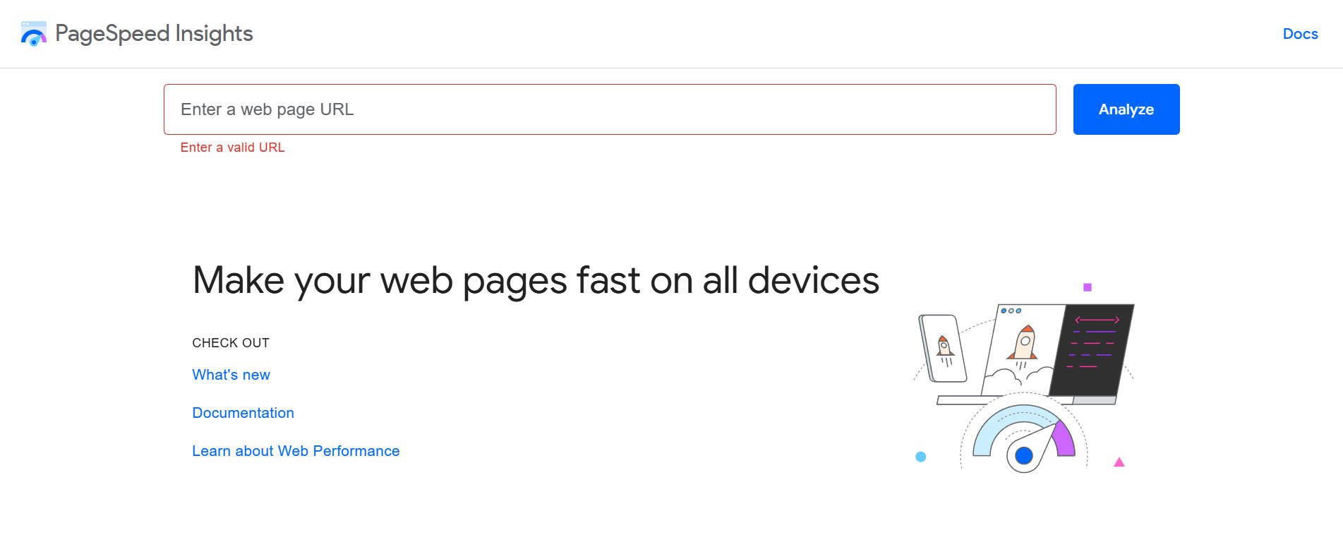 如何使用PagesPeed Insights