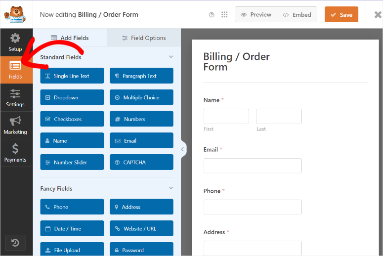 WPForms-edit-faturalandırma-TEMPLAT-ISITWP-Ücretsiz WordPress Tema Dedektörü wpforms edit billing template
