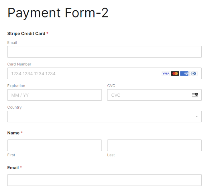 WPForms-Payment-Form-Sample-ISITWP-Ücretsiz WordPress Tema Dedektörü wpforms payment form sample