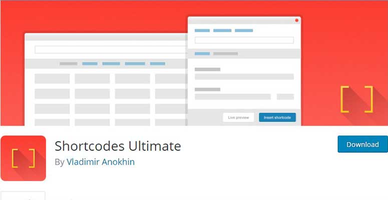 Kısaylık Kodları Ultimate - ISITWP - Ücretsiz WordPress Tema Dedektörü Shortcodes Ultimate