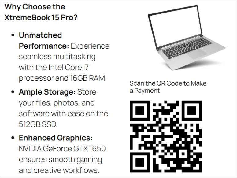 QR-Code-Payment-Örnek-ISITWP-Ücretsiz WordPress Tema Dedektörü qr code payment example