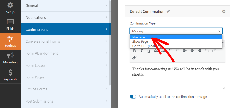WPForms -Confirmations - ISITWP - Ücretsiz WordPress Tema Dedektörü wpforms-confirmations