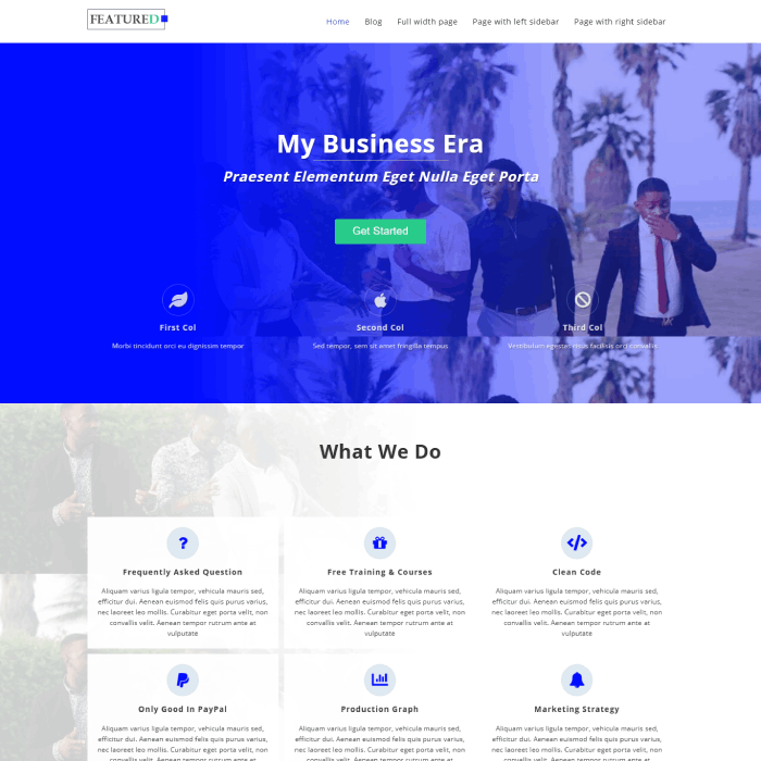 13+广告代理机构的最佳网站模板11 Agency portfolio