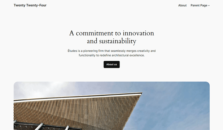 17+ ฟรี WordPress บล็อกธีม 2025 (เร็วสุด) 6 twenty twenty four 12