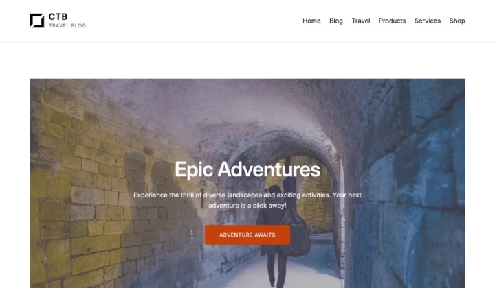 17+ ชุดรูปแบบ WordPress ฟรีที่ดีที่สุด 2025 (เร็วสุด) 3 Cabin Travel Blog