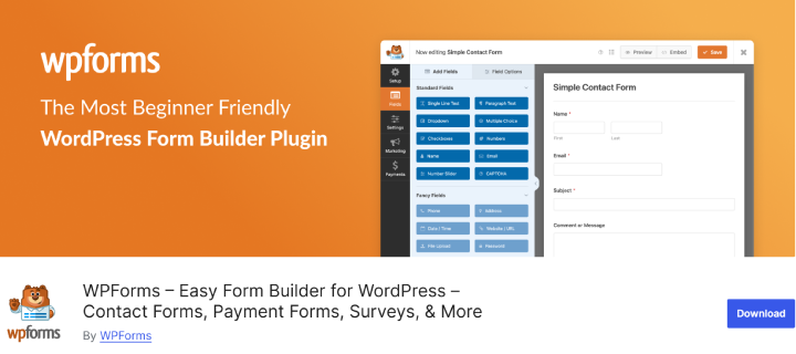WooCommerceストアの変換率を高めるための7つのプラグイン wpforms