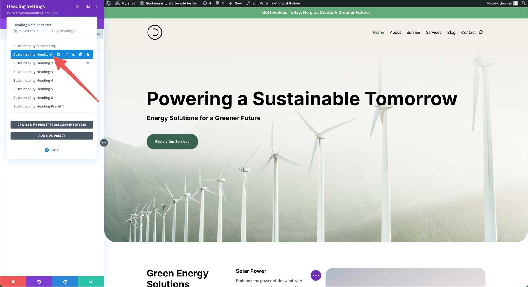 DIVIの持続可能性スターターサイト