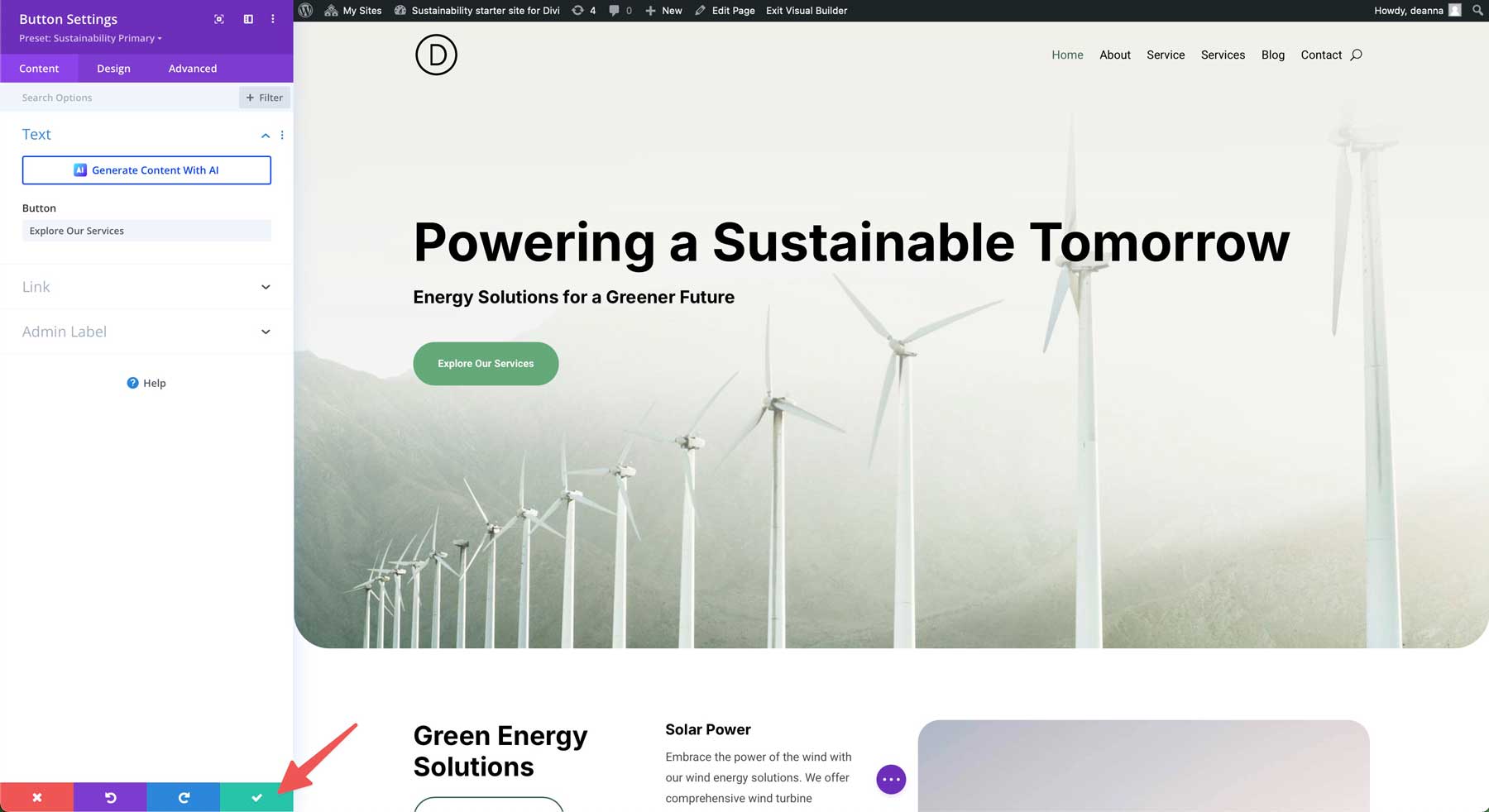 DIVIの持続可能性スターターサイト