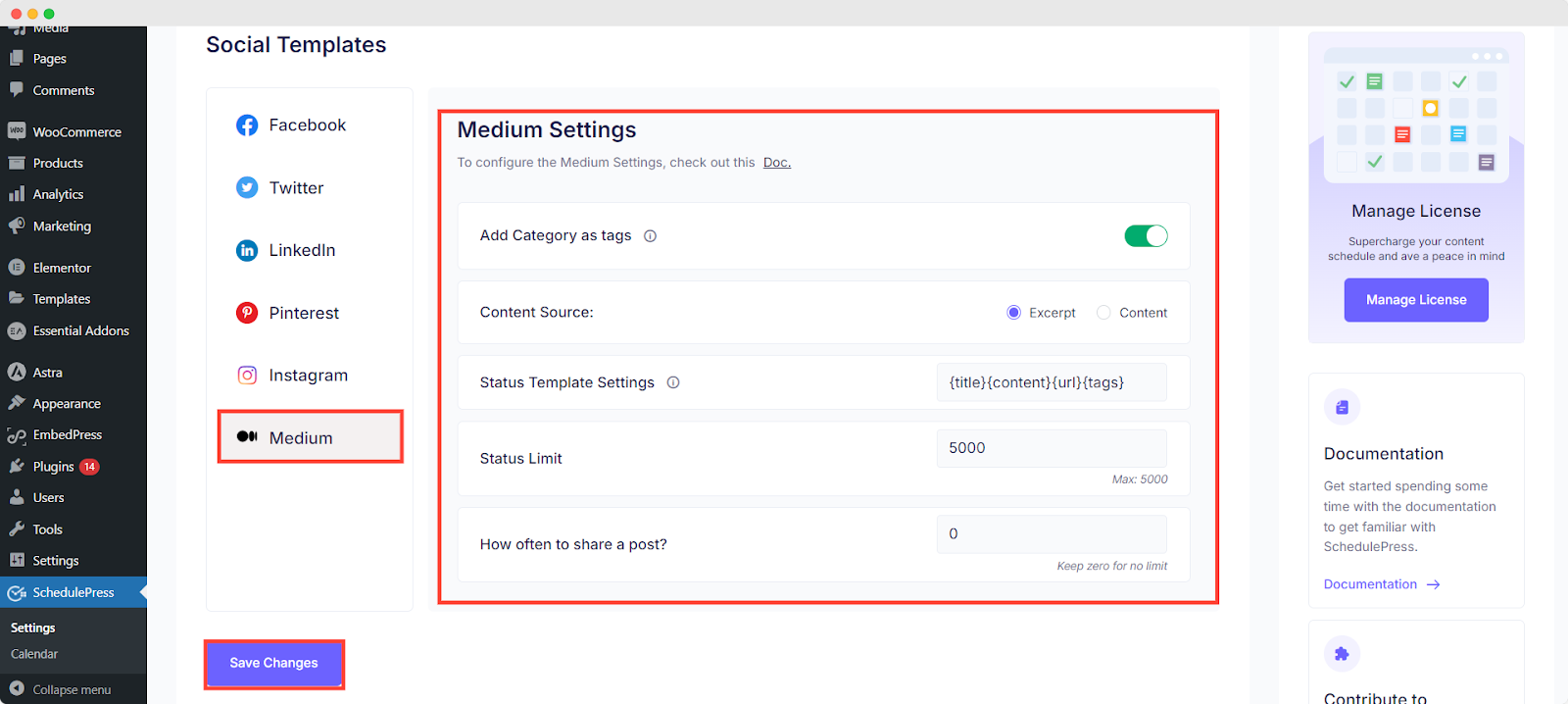 Condividi automaticamente i post di WordPress su Medium Automatically Share WordPress Posts on Medium