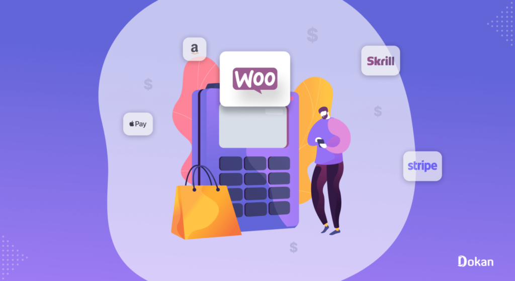 Ini adalah gambar yang menunjukkan kompatibilitas WooCommerce dengan beberapa gateway pembayaran