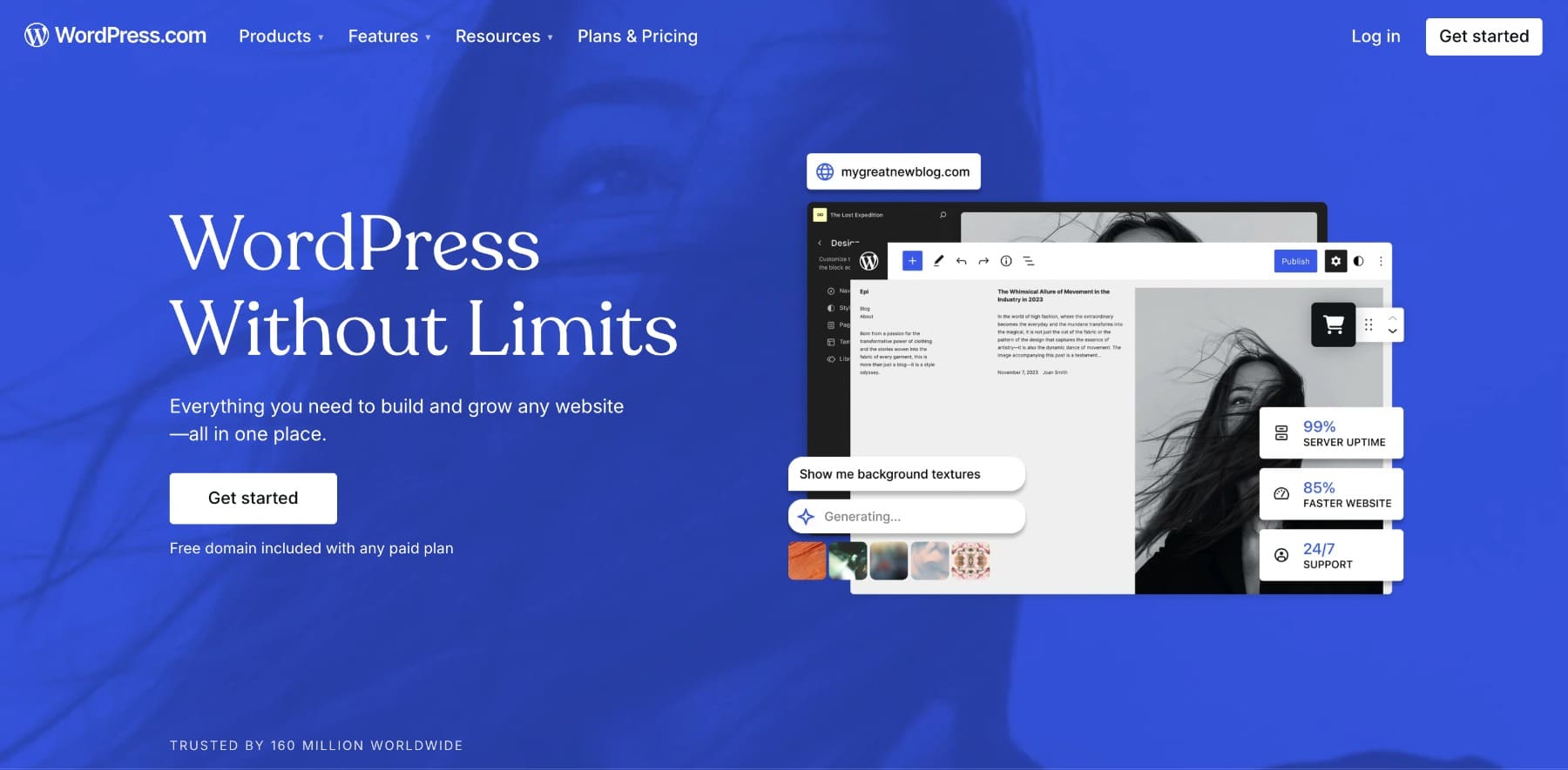 بناء موقع مجاني مع WordPress