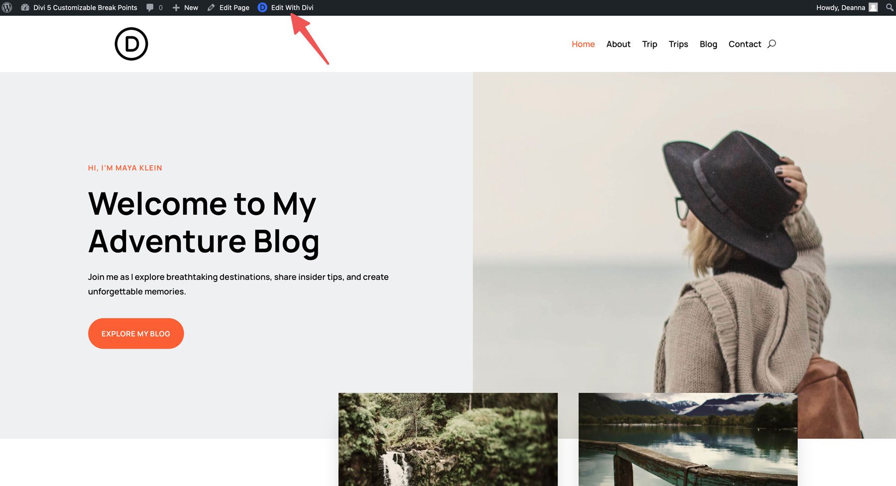 Divi 5でビジュアルビルダーを有効にします