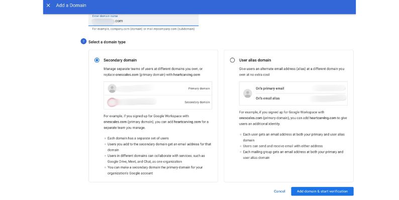 ขั้นตอนที่ 1: ตั้งค่าอีเมล Google Workspace สำหรับโดเมนของคุณ