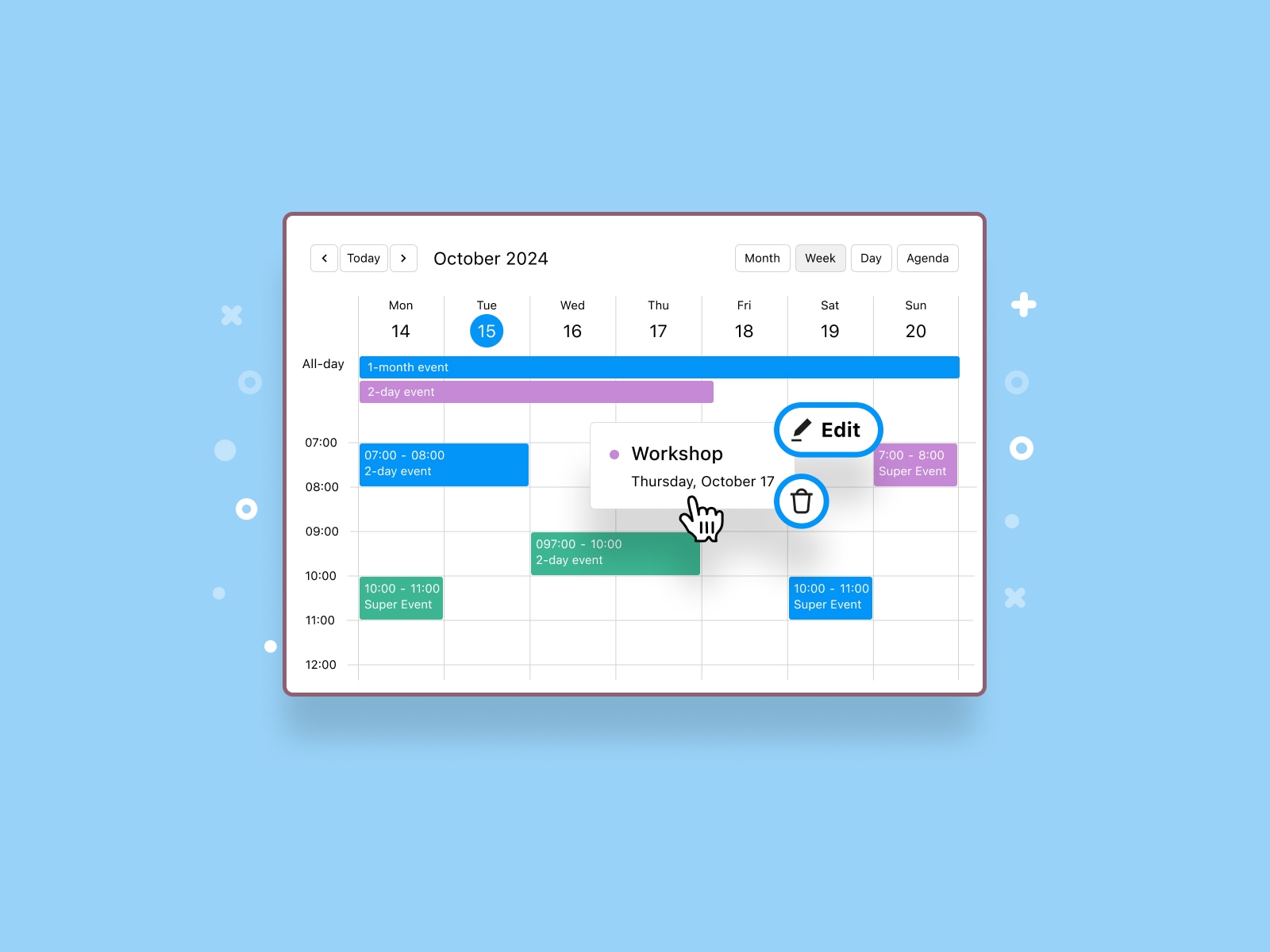 Plugin Kalender Acara WordPress oleh Motopress