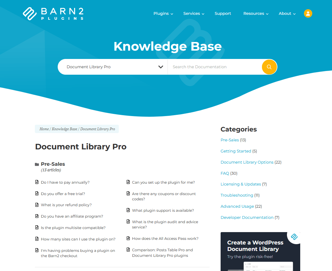 BARN2-DOCINECTIONATION-CORTENT-GOURTENT-EXAMPLE-Herothemes Barn2 documentation content grouping example