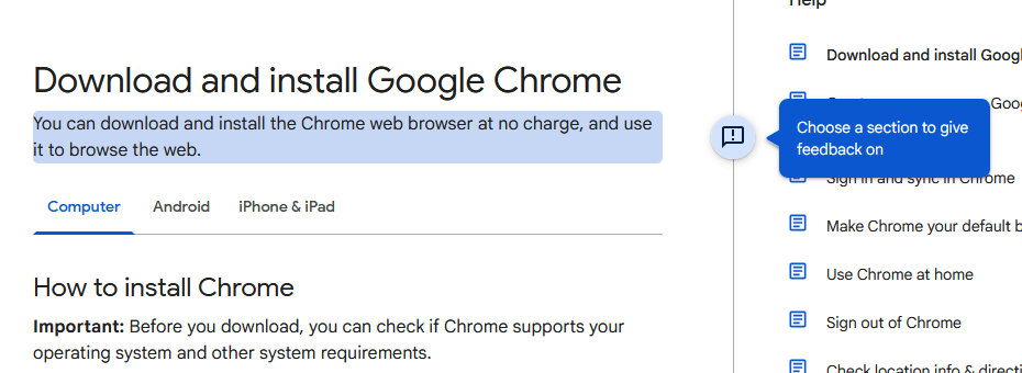 مثال على نظام Googles-Feedback-symapple-Herothemes Google's feedback system example