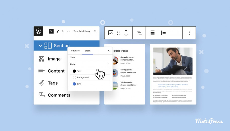 การสอนวิธีแก้ไขเทมเพลต WordPress